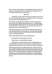 Bài tập tự luận kinh tế chính trị| Đại học Kinh Tế Quốc Dân