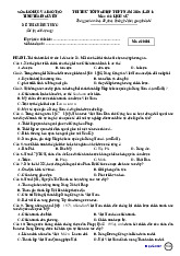 Đề thi thử tốt nghiệp THPT 2025 môn Lịch sử lần 1 Sở GD&ĐT Thái Nguyên
