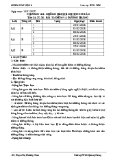 Tiết 24, 25, 26 - Bài 32: Điểm và đường thẳng môn Toán 6 - Kết nối tri thức