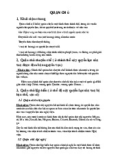 Tóm tắt kiến thức về QUÂN CHỦ: Các hình thức chính thể và đặc trưng