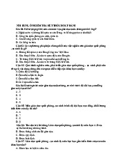 Câu hỏi ôn tập môn GDQP/ Trường đại học Nguyễn Tất Thành