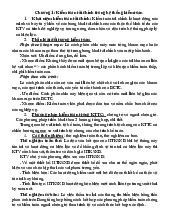 Tổng hợp Chương 1 đến 4 Môn Kiểm toán tài chính | Đại học Kinh Tế Quốc Dân