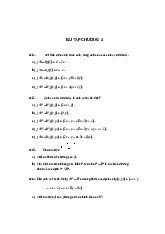 Bài tập chương 4: Tính đơn ánh, toàn ánh và ánh xạ tuyến tính môn Toán cao cấp 2 | Học viện Công Nghệ Bưu Chính Viễn Thông