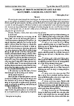 Vận dụng lý thuyết đa trí tuệ tổ chức dạy học  Bài tự nhiên - xã hội bằng sơ đồ tư duy  - Taïp chí Khoa hoïc soá 29 (12-2017)