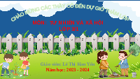 Giáo án điện tử TN&XH 3 Bài 15 Kết nối tri thức: Một số bộ phận của động vật và chức năng của chúng