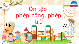 Giáo án điện tử Toán 4 Chân trời sáng tạo: Ôn tập phép cộng, phép trừ