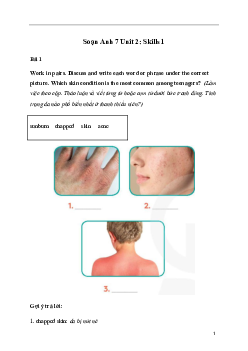 Giải Tiếng Anh 7 Unit 2: Skills 1 | Global Success