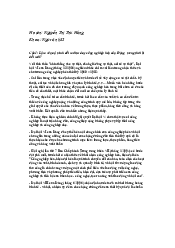 Đề cương đường lối: Làm rõ quá trình đổi mới tư duy công nghiệp hóa của Đảng  trong thời kì đổi mới?
