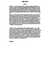 Tài liệu tham khảo thơ "Việt Bắc" - Đoạn phân tích Tố Hữu