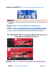 Ôn tập đề cương môn Kinh tế vĩ mô k29 | Đại học Văn Lang