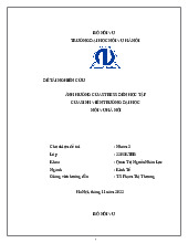 Nghiên cứu khoa học Ảnh Hưởng Của Stress Đến Học Tập Của Sinh Viên Trường Đại Học Nội Vụ Hà Nội