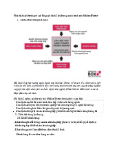 Phân tích môi trường vi mô bằng mô hình 5 lực lượng cạnh tranh của Michael Porter môn Môi trường vi mô | Đại học kinh tế Quốc dân