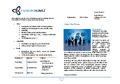 FusionTomo Business Strategy and Technology Overview | Thống kê trong kinh tế và kinh doanh | Trường Đại học Kinh tế Quốc dân