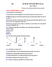 Bộ đề thi thử tốt nghiệp THPT 2025 môn Vật lí bám sát đề minh họa - Số 4 (có đáp án)