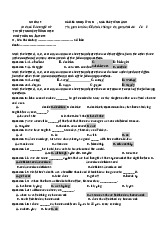 Đề thi tham khảo kỳ thi tốt nghiệp THPT năm 2022 số 6 | Học viện Hành chính Quốc gia