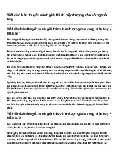 Viết văn bản thuyết minh giải thích hiện tượng cầu vồng siêu hay