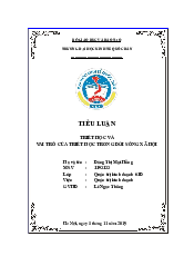 Vai trò của triết học trong đời sống xã hội - Triết học Mác Lenin| Đại học Kinh Tế Quốc Dân