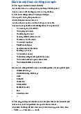 Cấu trúc một đoạn văn tiếng Anh ngắn - Tiếng anh | Trường Đại học Thủ đô Hà Nội