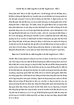 Đoạn văn về chi tiết đặc sắc nhất trong Héc-to từ biệt Ăng-đrô-mác (3 Mẫu) | Văn mẫu lớp 10 Kết Nối Tri Thức