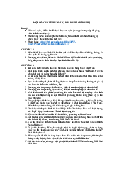 Chủ đề thảo luận học phần Kinh tế chính trị | Trường đại học Bách Khoa Hà Nội