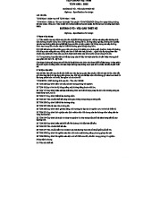 TCVN 4054-2005: Yêu cầu Thiết kế Đường Ô Tô - Tiêu Chuẩn Việt Nam