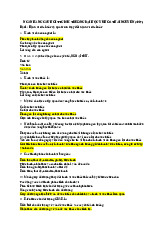 Ngân hàng câu hỏi Truyền thông Giáo dục Sức khỏe môn Y tế cộng đồng | Trường Đại Học Thái Nguyên