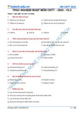 Introduction to Trac Nghiem - Instructor and Student Guide V2