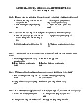 Câu hỏi trắc nghiệm Chương 3: Giá trị thặng dư | Kinh tế chính trị Mác - Lênin | Đại học Tôn Đức Thắng