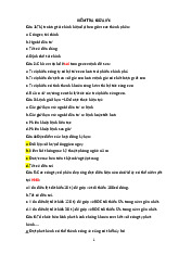 Trắc nghiệm kiểm tra giữa kỳ - Môn Thị trường và các định chế tài chính - Đại Học Kinh Tế - Đại học Đà Nẵng