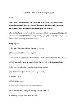 Giải Tiếng Anh 10 Unit 4: 4C Listening | Friends Global