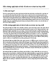 Dẫn chứng nghị luận xã hội về ước mơ chọn lọc hay nhất | Ngữ văn 9