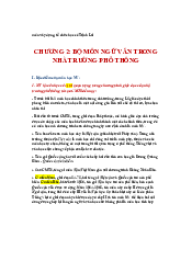 Chương 2: Bộ môn ngữ văn trong nhà trường phổ thông | Trường Đại học Sư phạm Hà Nội