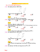 Chuyên Đề Vecto Trong Không Gian Ôn Thi Tốt Nghiệp Giải Chi Tiết