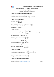 Công thức vật lý đại cương | Trường đại học Bách Khoa Hà Nội