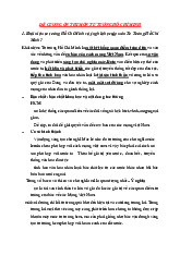 Đề cương ôn thi Môn Tư tưởng Hồ Chí Minh | Đại học Công Đoàn