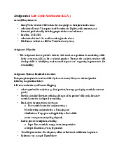 Assignment: Life Cycle Assessment (LCA) Guidelines and Requirements | Môn Food technology - Trường Đại học Quốc tế, Đại học Quốc gia Thành phố Hồ Chí Minh