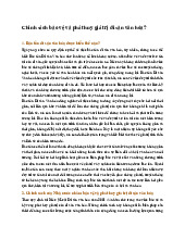 Chính sách bảo vệ và phát huy giá trị di sản văn hóa - Lịch sử 10