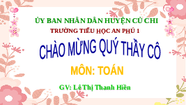 Giáo án điện tử Toán 4 Chân trời sáng tạo: Em làm được những gì