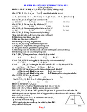 Đề Thi Giữa Kì 1 Môn Toán 6 Chân Trời Sáng Tạo 2025-2026 Có Đáp Án-Đề 2