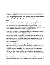 Chương 4-7 về Đảng & Đại Đoàn Kết Dân Tộc môn Tư tưởng Hồ Chí Minh | Trường Đại học Khoa học Tự nhiên, Đại học Quốc gia Thành phố Hồ Chí Minh