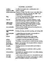 CHAPTER 1- GLOSSARY | Bài tập Tiếng anh Lớp 7