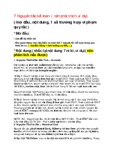 7 nguyên tắc kế toán môn Business and Technology | Trường Đại học Kinh doanh và Công nghệ Hà Nội