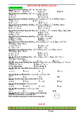 Bài Tập Ôn Chương 4 Đại Số 7