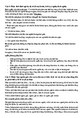 Câu hỏi và Phân tích về Định nghĩa Vật chất của Lenin | Môn Triết học Mác - Lênin - Đại học Kinh Tế Quốc Dân