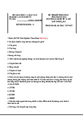 Đề Thi Kết Thúc Học Kỳ Kinh Tế Vi Mô | Kinh tế vĩ mô | Trường Đại học kinh tế Thành Phố Hồ Chí Minh