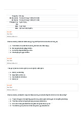 Trắc nghiệm quản trị tài chính chương 1 | Trường Đại học Kinh tế và Quản trị kinh doanh, Đại học Thái Nguyên