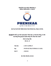 Tìm hiểu quy định pháp luật về bảo đảm an toàn lao động, vệ sinh lao động trong pháp luật lao động Việt Nam hiện hành? | Bài tập lớn kết thúc học phần Pháp luật đại cương