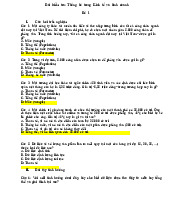 Bài kiểm tra môn Thống kê trong kinh tế và kinh doanh | Trường Đại học Kinh tế Quốc dân