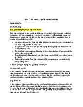 Ôn cuối kỳ giao tiếp kinh doanh | Giao tiếp kinh doanh | Trường Đại học Công nghiệp TP.HCM