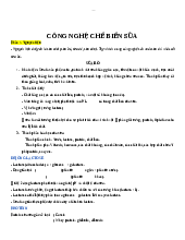 Công nghệ chế biến sữa | Công nghệ thực phẩm | Trường Đại học Công nghiệp Thành phố Hồ Chí Minh